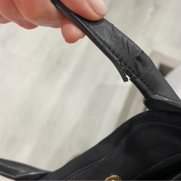 Authentic Tory Burch Collections Black Women's Tote Bag with Multicolor - Picture 7 of 9